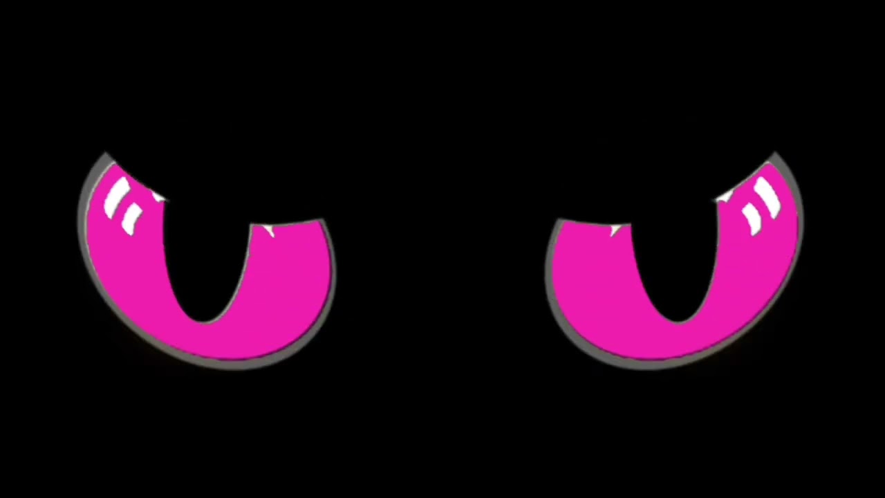 Helmet eyes | Blinking pink eyes 🅾️🅾️Ι Animated eyes!