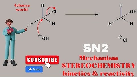 SN2 mechanism⚛️- Bsc 1st year organic chemistry||Mechanism, stereochemistry,kinetics,reactivity||TU