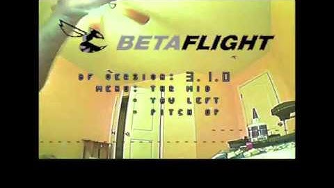 Betaflight OSD Demo with Smartaudio and TBS Unify Pro