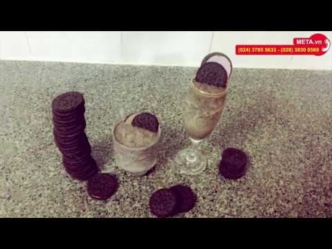 Cách làm cookie đá xay từ bánh Oreo cực đơn giản