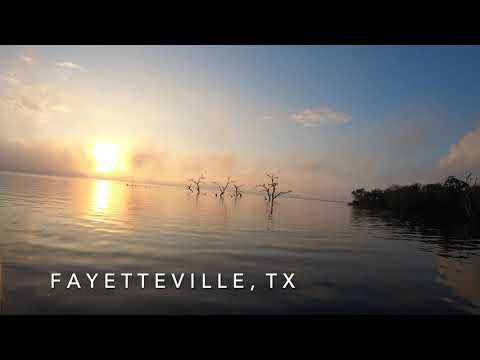 Fishing Lake Fayette Fall Season Fayetteville TX 11 20