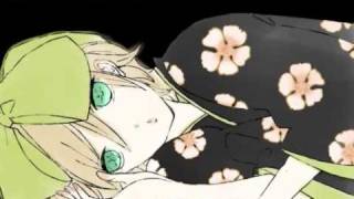 Video thumbnail of "Iroha Song with English & Chinese Sub - Kagamine Rin - PV2 - いろは唄 - 中文歌词 - HQ"