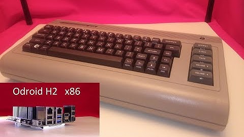 Retro c64 case, mechanical keyboard with Cherry blue switches - Part 2