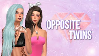 The Sims 4 Create a Sim | Opposite Twins