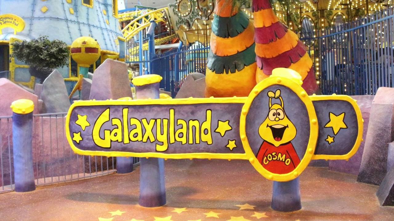 Galaxyland In West Edmonton Mall Youtube