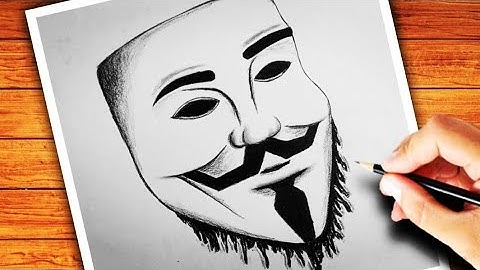 How to draw Joker face drawing || Step by step easy drawing tutorial || Hacker drawing👨‍💻 ||