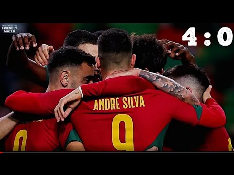 Portekiz - Nijerya (4-0) Maç Özeti 17.11.2022 - Dünya Hazırlık Maçları