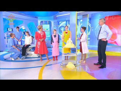 О лечении анорексии в передаче «Жить здорово» на Первом канале