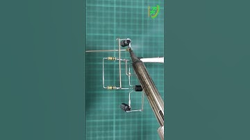 Make Flip Flop LED Flasher Circuit #electronicsprojects #diyprojects