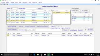 How to  Change Class In School Management System (Tsoft) screenshot 5
