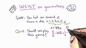 Guarantees Solution - Intro to Theoretical Computer Science