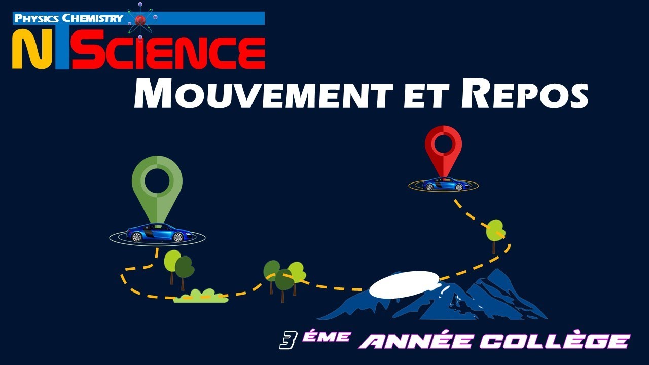 Mouvement Et Repos 3ème Année Collège الحركة والسكون