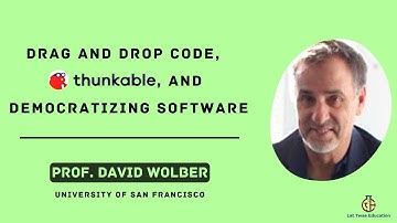 Drag and Drop Code, Thunkable, and Democratizing Software
