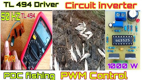 TL 494 PWM 50 HZ to 100 Khz inverter 750 W |How to make a Simple inverter,ic TL 494 out 50 HZ 120hz|