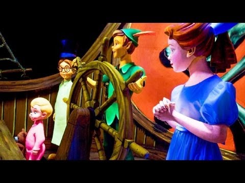 2013 Peter Pan's Flight at Disneyland (using nightvision)