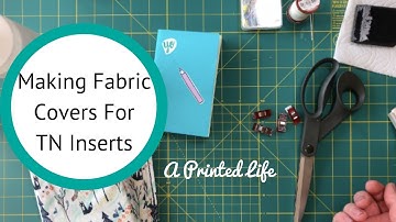 Making Fabric Covers For Traveler