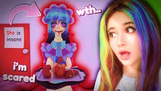 THIS KAWAII CAFE ROBLOX GAME ISNT WHAT IT SEEMS...*the maid is INSANE* screenshot 4