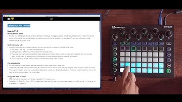 Novation Circuit Firmware v1.8 :: Update Procedure & Feature Overview