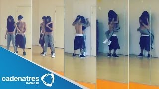 El sensual baile entre justin bieber y selena gomez (video)/ the dance
between and 12 de marzo 2014. entr...