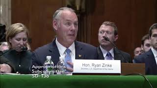 Tester Asks Zinke Tough Questions About Plan to Gut LWCF