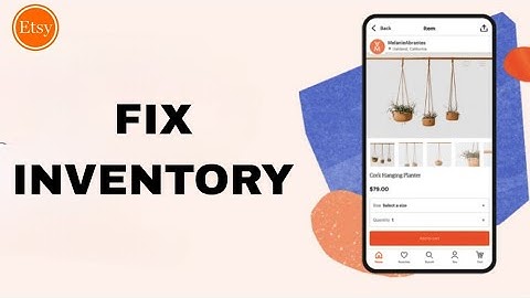 How To Fix And Solve Etsy App Inventory | Final Solution