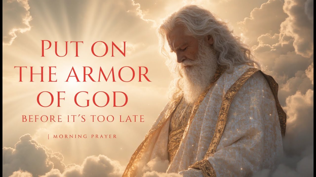 Put On the Armor of God Before It's Too Late | Morning Prayer