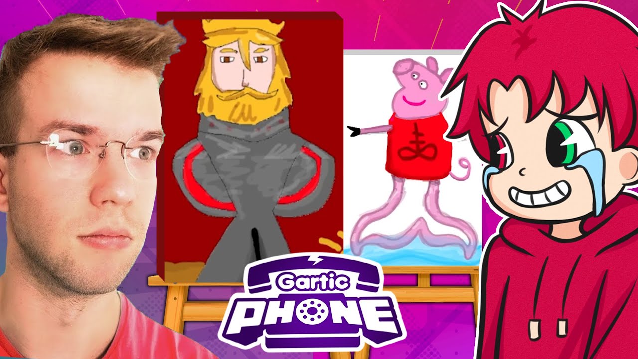 GRAF TEGO NIE WYTRZYMAŁ ☎️ GARTIC PHONE (Nexe, Graf, NatanZgorzyk, Ewron, Wpatka)