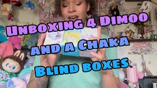 Unboxing Dimoo & Chaka Blind Boxes