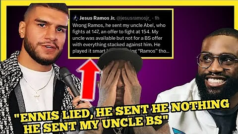 UNBELIEVABLE 🥊 ALERT: JESUS RAMOS QUICKLY PULLS JARON ENNIS CARD ! YOU SENT ME ABSOLUTELY NOTHING!