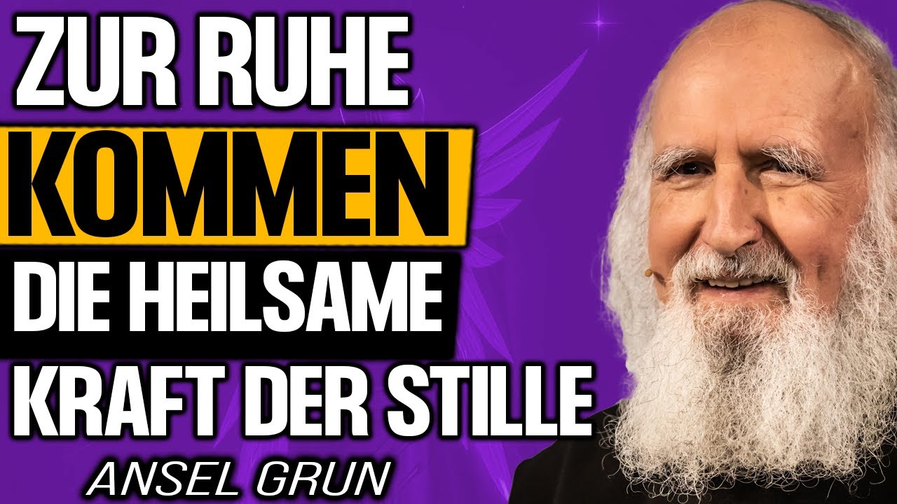 Zur Ruhe kommen: Anselm Grün über heilsame Stille, Meditation & Rituale