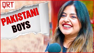 What Do INDIAN Girls Think About PAKISTAN ? 🇵🇰 | Dating Pakistani Boys | Public Reactions | QRT