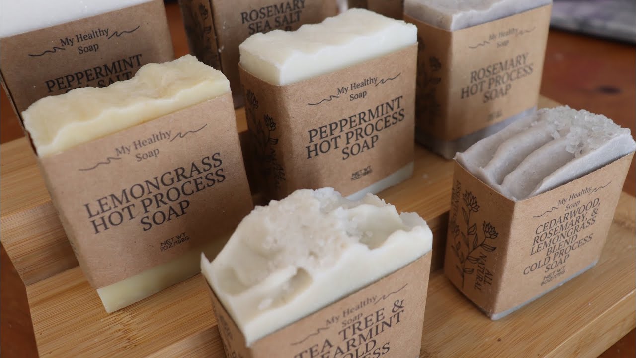 Hot process soap vs. cold process soap YouTube