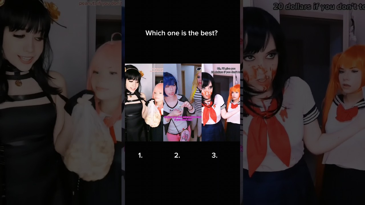 DON'T TELL ANYONE ! Yor & Anya & Chloé & Marinette & Ayano & Osana w/ @nikkihatsunecosplay#cosplay