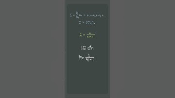 The sum 👈vs.👉 the partial sum sequence of a series 😲😲 #apcalculus #apcalc #unit10 #shorts