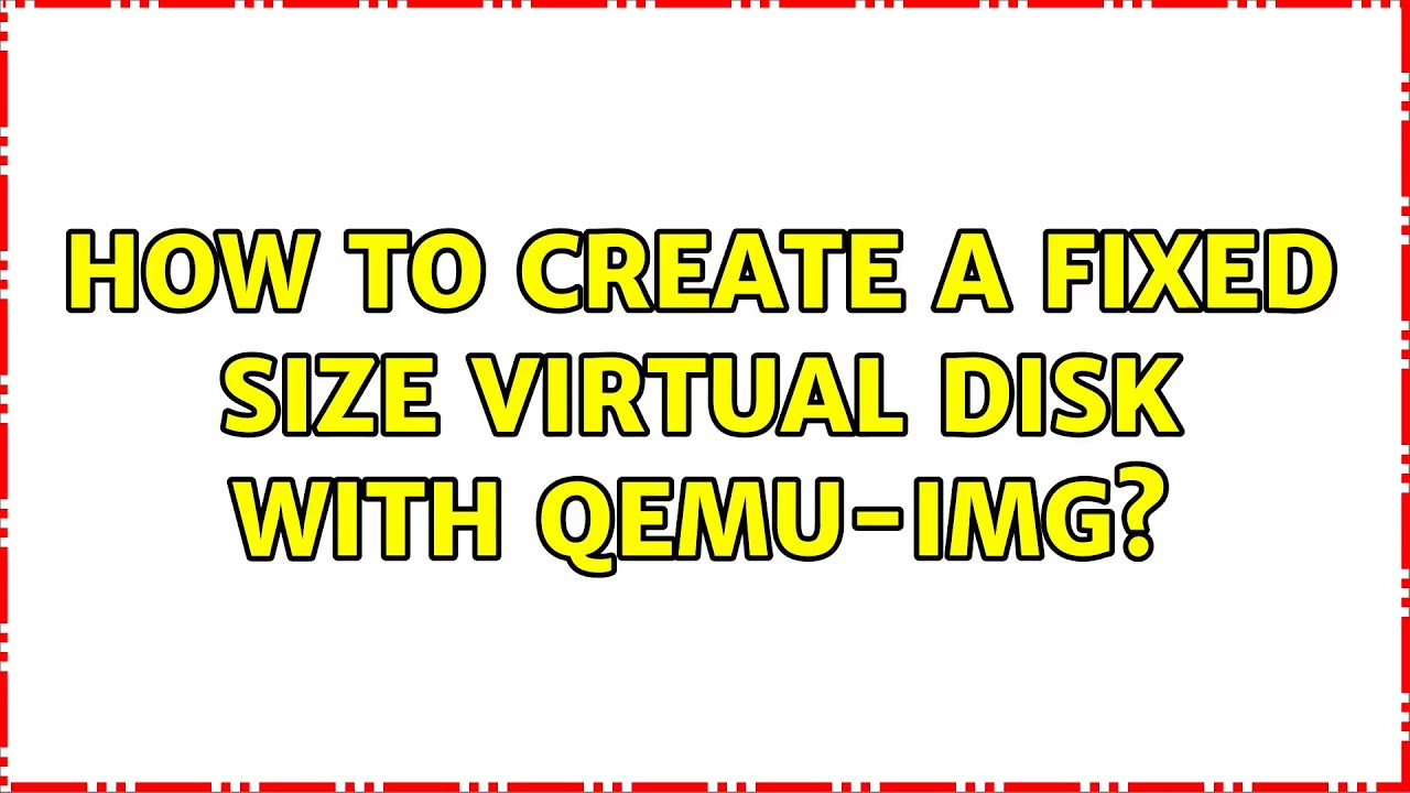 qemu-img