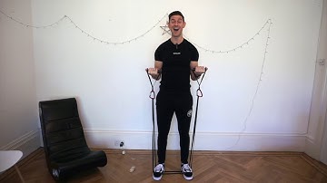 Banded Isometric Biceps Curl