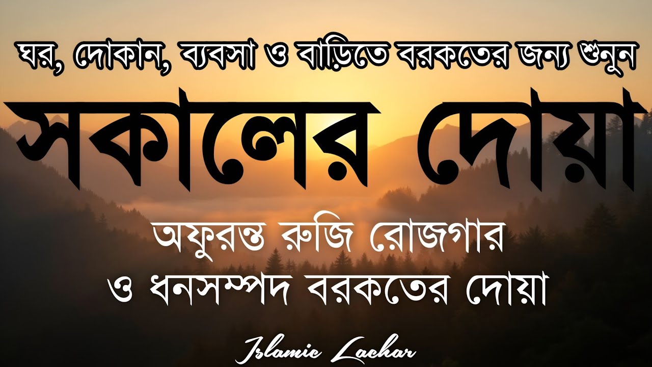 সকালটা শুরু হোক হৃদয় শীতল করা বরকতময় আয়াত দিয়ে। সকালের দোয়া ও জিকির। Morning Dua Full by Alaa Aqel
