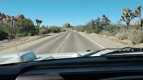 Drive through Joshua Tree in 4K - The best of Joshua Tree in 14 minutes