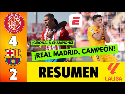 Resumen del partido Barcelona - Girona en Montilivi por LaLiga EA Sports 