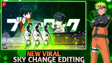 HOW TO MAKE CHARASTER GLOW EFFECT, SKY CHANGE AND SMOOTH SLOW MOTION FREE FIRE VIDEO EDITING 😱