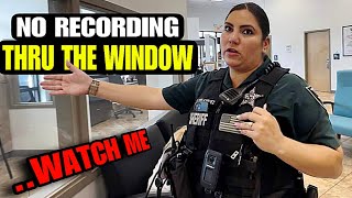 Female Deputy Tries To Trespass My Eyes • Cop OWNED