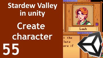 Stardew Valley like Game in Unity Episode 55 Character creation basics