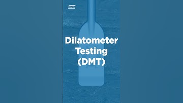 DMT: Detailed Stiffness, Strength, and Settlement Data