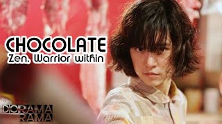 Chocolate mit hauen und treten