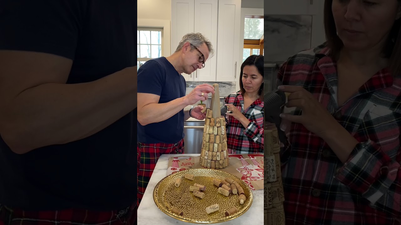 Holiday DIY Decor ll Cork Xmas Tree! YouTube