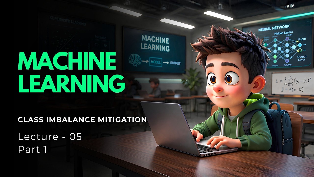 ML | Machine Learning | Class Imbalance Mitigation | Lecture 05 Part 01 ...