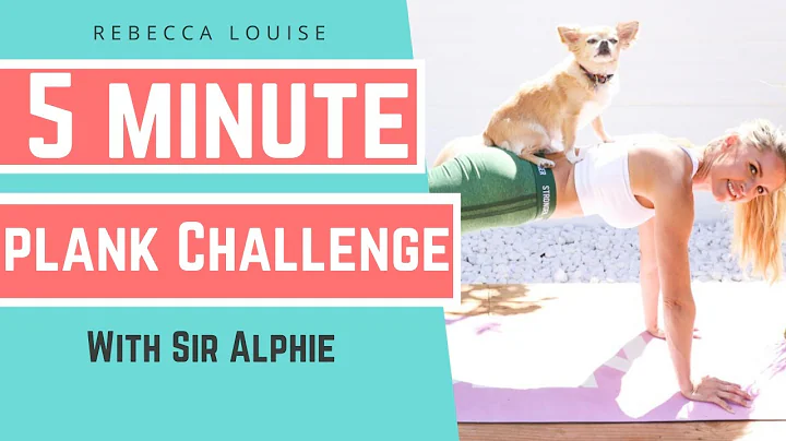 5 minute PLANK CHALLENGE workout for FLAT ABS! | R...