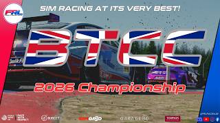 FRL • RF2 • BTCC 2026 • Round 4: Oulton Park Island