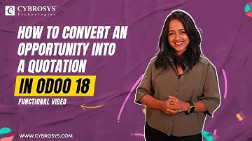 How to Convert an Opportunity into a Quotation in Odoo 18 CRM | Odoo 18 New Features | Odoo 18 CRM