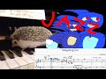 hedgehog plays JAZZ [TRANSCRIPTION]